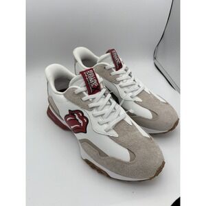 Skechers Mark Nason Rolling Stones Shoes Mens Size 10.5 White Suede Sneakers